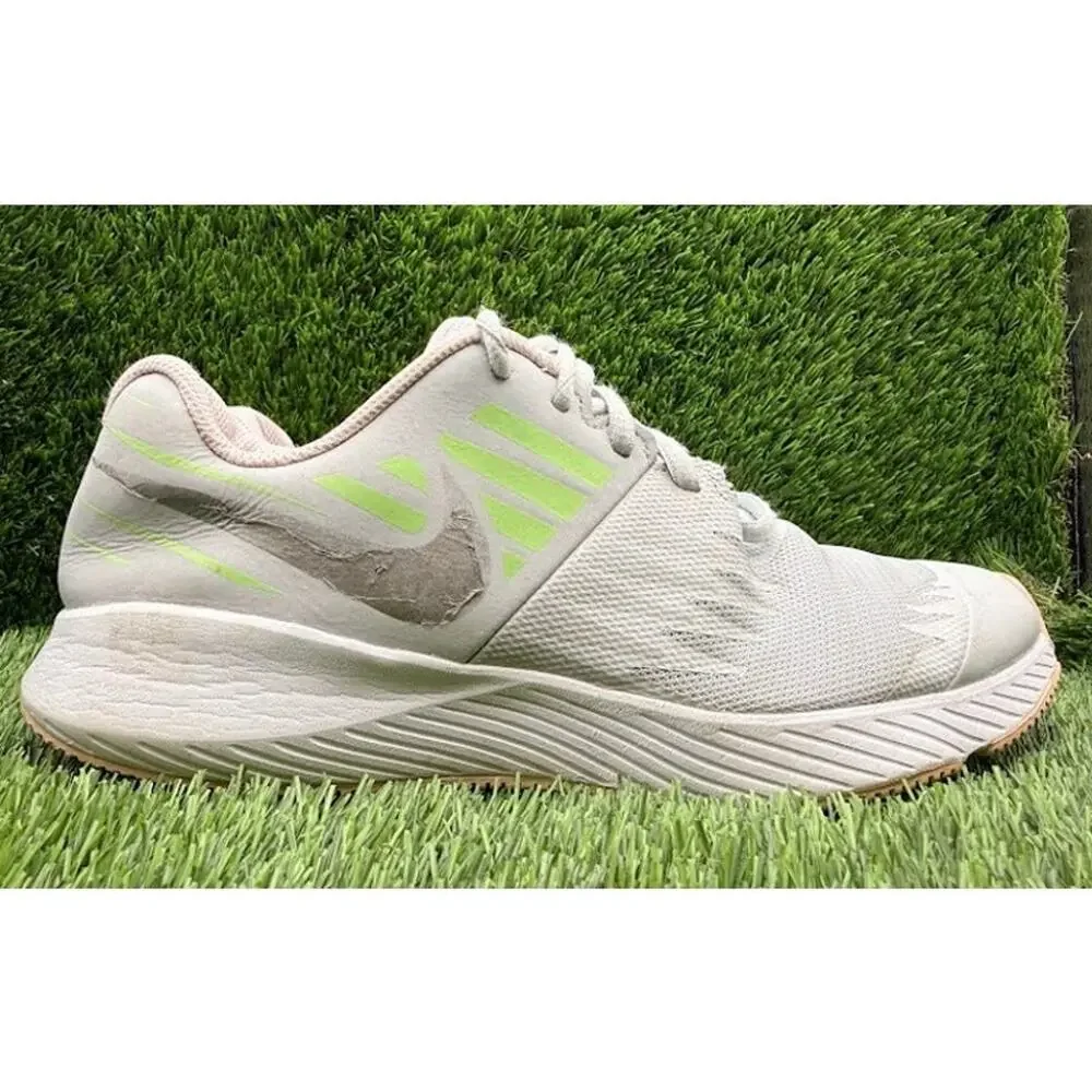 Nike GS Star Runner Fluorescent Green Grey Silver Shoes 907257‑005 – Size 6.5Y